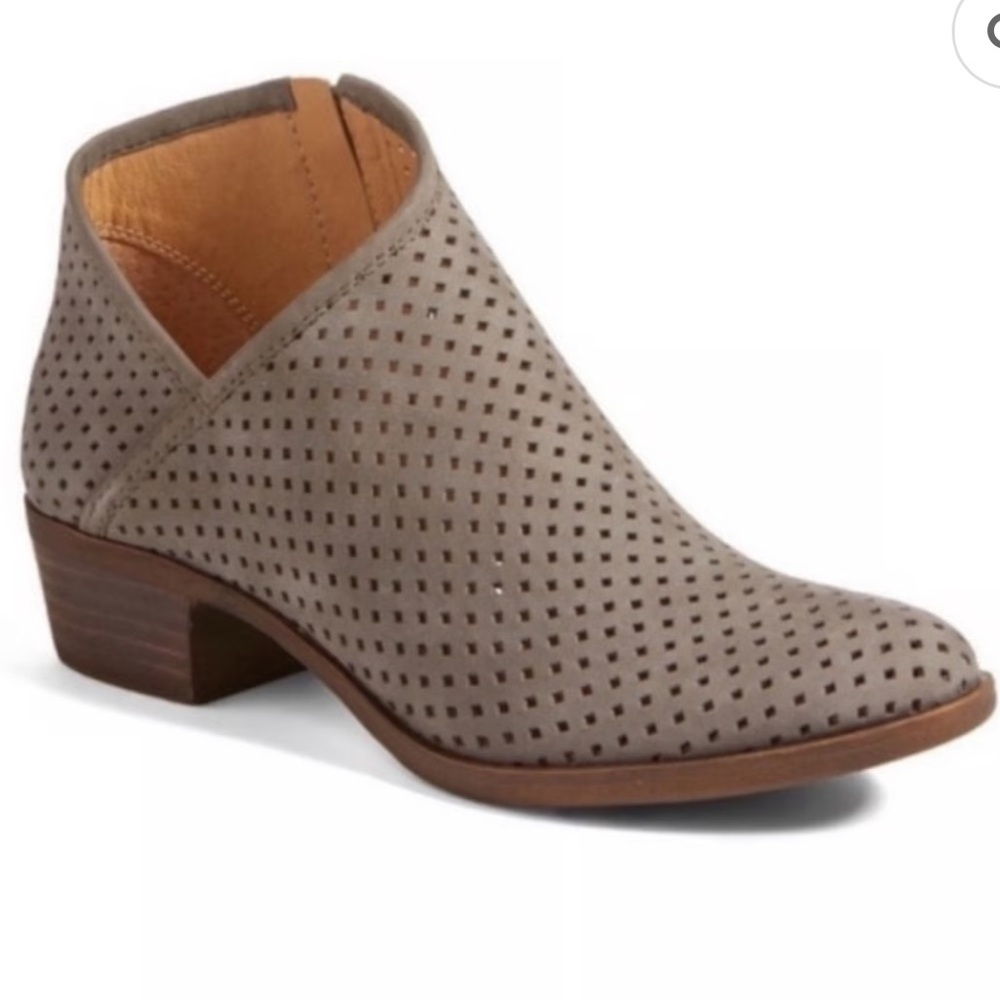 Lucky Brand Women's Perforated Booties - size 6